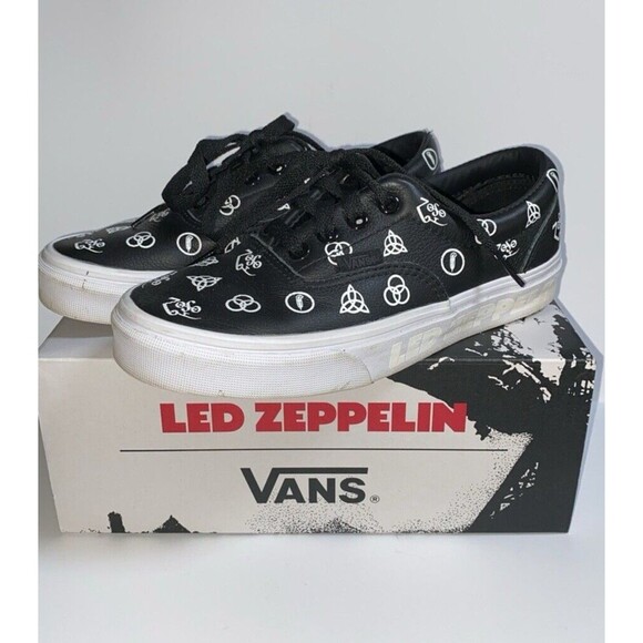 Led Zeppelin Vans Era Shoes - Women's Size 5 1/2